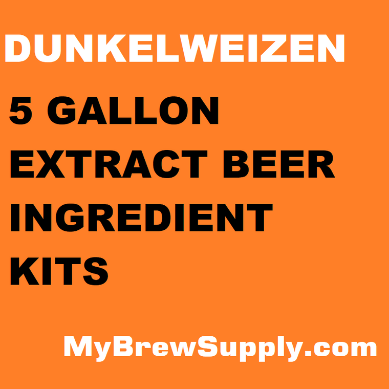 Dunkelweizen My Brew Supply Premium 5 gallon beer ingredient kit