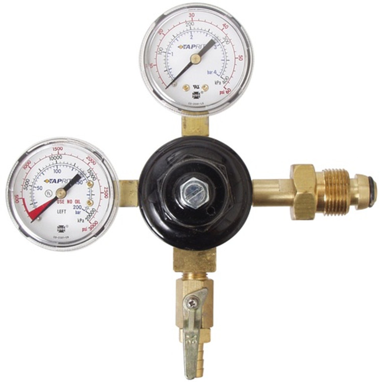 Nitrogen Regulator - Dual Gauge