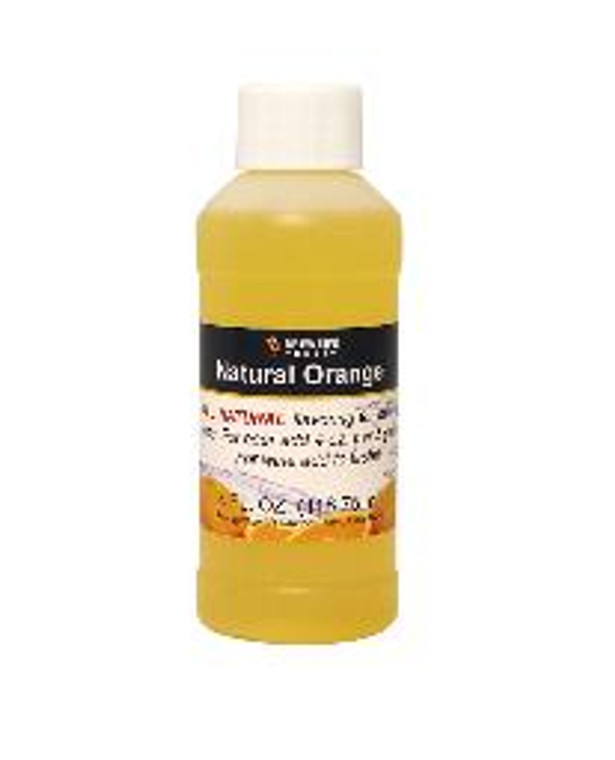 Natural Orange Flavoring Extract 4 oz