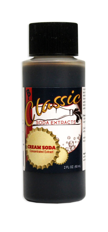 Cream Soda Concentrated Extract 2 oz