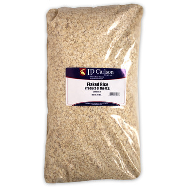 Flaked Rice Brewing Flaked Rice 10 lbs - My Brew Supply