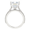 Benzgem by GuyDesign®, 03.81 Carat Princess Cut Quadrillion Shape Jewelry Sample, Size 7, Tarnish Resistant Silver 6705 Benzgem by GuyDesign®, 03.81 Carat Princess Cut Quadrillion Shape Jewelry Sample, Size 7, Tarnish Resistant Silver 6705