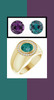 805 18K Yellow Gold 24 CanadaMark Conflict Free Diamonds Round Alexandrite Bespoke Men's Ring