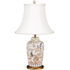 2022: Nature's Splendor, 30" Porcelain Chinoiserie Lamp, Parcel Gilt Bronze, Ormolu, 10832