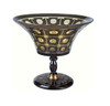 6011 ME - Etched Glass Compote