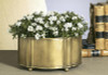 5909 581 R - Antique Brass Centerpiece | Planter