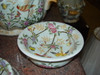Fleurit Oiseaux et les Papillons, Luxury Handmade Chinese Porcelain, 3t x 8dia Small Bowl- Style 77A