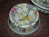 Fleurit Oiseaux et les Papillons - Luxury Handmade Chinese Porcelain - 2.25t x 7dia Pet Food Bowl for Dog or Cat - Style 87A