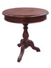 Custom Decorator - Hardwood Hand Turned Reproduction - Classic End | Side | or Lamp 24 Inch Round Table