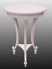 Custom Decorator - Hardwood Contemporary End | Side | or Lamp 20 Inch Round Table