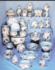 Merry Monkeys - Luxury Handmade Reproduction Chinese Porcelain - 12 Inch Tabletop or Mantel Vase - Style 3