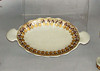 Neo Classical Ivory and Gold, Luxury Handmade Reproduction Chinese Porcelain, 9 Inch Soap Dish, Style 702