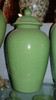 Celadon Decorator Crackle - Luxury Handmade Chinese Porcelain - 18 Inch Tabletop Temple Jar - Style 24