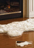 Petite Polar Bear Faux Skin Rug - Natural Look and Authentic Shape - 38" X 58", 4959