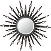 Round Sunburst 60" Mirror with Smaller Mirror Accents, 4945