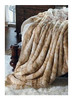 Palomino Mink - Luxaire Faux Fur Throw - Natural look & Luxuriously Soft - 59" Large, 4452