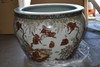 Merry Monkeys - Luxury Handmade Reproduction Chinese Porcelain - 20 Inch Fish Bowl | Fishbowl Planter | Side Table Base Style 35