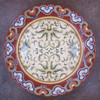 Chinese Red and Fern Green - Luxury Chinese Porcelain Pattern