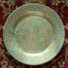 Celadon Green and Gold Arabesque - Luxury Chinese Porcelain Pattern