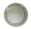 Venetian Style - Round 23 Inch Beveled Glass Mirror - Raised Convex