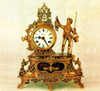 2595 LEB - Imperial d'Oro Ormolu, Desk, Shelf, Mantel Clock • 70 - Shown in French Gold