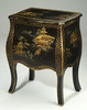 Hand Painted - 28.5 Inch Accent Chest | Bedside - Chinoiserie Design