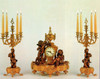 2543 LEB - Clock • 28 and Candelabra • 37 Set