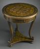 Round - 28 Inch Accent End Table with Drawer