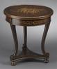 Round - 29 Inch Accent End Table with Drawer