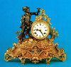 Handmade in Italy - Imperial Fancy d'Oro Ormolu - Desk, Mantel, Table Clock - Choose Your Finish - 13.77t x 15.74w x 5.51d, 2521