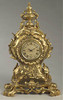 Golden Ornate, 24" Mantel, Table Clock, 2493