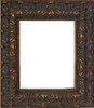 Photo Frame 8 X 10, Brown Finish with Gold Accents