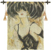 A Woman of Elegance - Hand Woven 53 Inch Cotton Tapestry