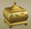 Gold Metallic Decorative Butterfly Box