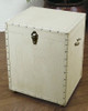 File Cabinet - Footed Trunk Style - Faux Reptile Motif