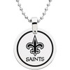 New Orleans Saints Team Logo & Name Disc with Chain