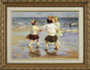 Ring Around the Rosy - Edward Henry Potthast - Framed Canvas Artwork 956  29 X 37