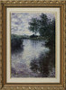 Vetheuil - La Seine a Vetheuil - Claude Monet - Framed Canvas Artwork 849  36" x 26"