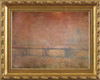 The Thames at Charing Crossing, 1903 - Claude Monet - Framed Canvas Artwork 5443CB 31" x 26"