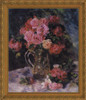 Roses - Pierre Auguste Renoir - Framed Canvas Artwork C4512D 35" x 41"
