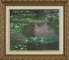 Waterlilies I - Claude Monet - Framed Canvas Artwork