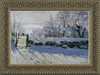 The Magpie - Claude Monet - Framed Canvas Artwork C1512D 48" x 34"