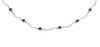 Supreme Sterling Silver 925 | Stardust Fashion 18 inch Beaded Station Necklace