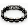 Steelworks | Young Men's Stainless Steel & Rubber Bracelet