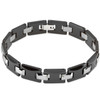 Mens Ceramic & Tungsten Bracelet