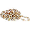 Spring Colour Freshwater Round Cultured Pearl 72 Inch Rope - Strand Necklace