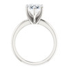 Benzgem by GuyDesign®, 02.85 Carat Pear Shape Jewelry Sample, Size 7, Tarnish Resistant Silver 6707-123213