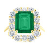 6862DG.1213211.71022070.123121.1- 10 x 8 - Emerald Shape Green Rainforest Passion Topaz - Diana Princess of Wales Ring Style 6862DG.1213211.71022070.123121.1- 10 x 8 - Emerald Shape Green Rainforest Passion Topaz - Diana Princess of Wales Ring Style