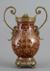 Janja Pattern - Luxury Hand Painted Porcelain and Gilt Bronze Ormolu - 19 Inch Vase