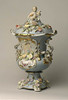 Meissen Style Table Top - 15 Inch Porcelain Urn